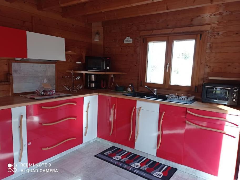 Chalet Familial En Bois A 150 M De La Mer Santec 外观 照片